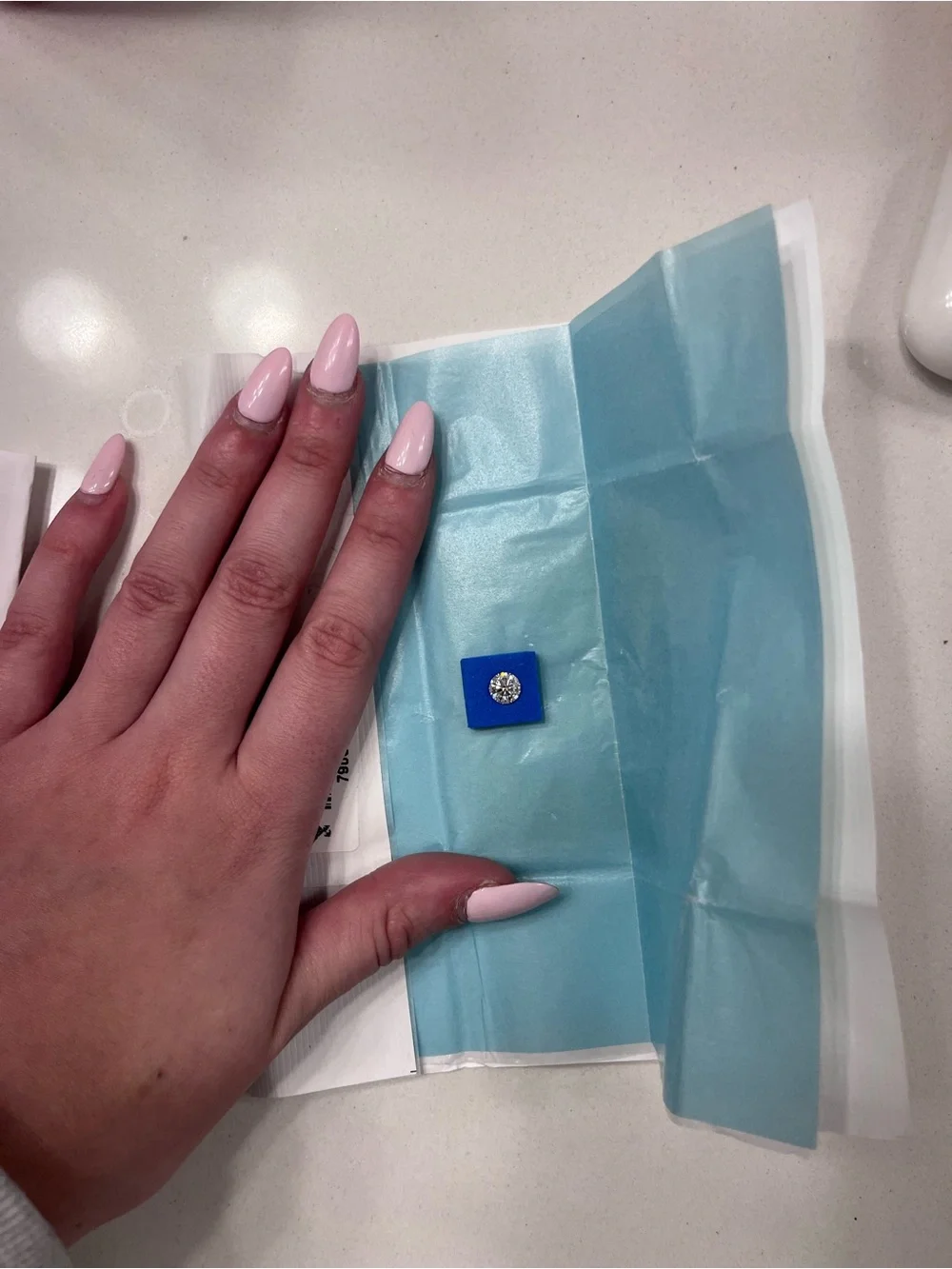 1.09 Carat Round Lab Grown Diamond